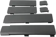 ADCCH Compatible for Honda CR-V Roof Rack Cap Delete Kit (2007-2011) - 6-Piece Replacement Set (75232-SWA-003) | OEM-Style Side Garnish & Nut Covers for Luggage Rack Installation