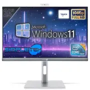 Computer All IN One 24 " Core I3 RAM 4gb SSD 240gb FHD Touch PC Windows 11 Pro _