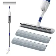 Window Cleaning Kit with Spray Mop High Rise Glass Cleaner for Home Office
