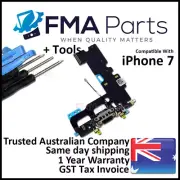 iPhone 7 Black Dock Connector Port Microphone Flex Cable Charging Replacement