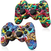 Yinjie PS3 Controller, Wireless PS3 Controller 2 Pack, Built in 800mAh