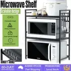 Adjustable 3 Tier Microwave Shelf Oven Storage Rack Stand Cabinet Holder Kitchen