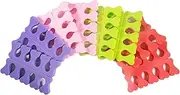 NMKL38 100pcs/Pack Toes Separators Professional Nail Art Fingers Foots Sponge Soft Gel UV Beauty Tools Polish Manicure Disposable Pedicure Divider