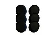 6pc Jabra Replacement Spare Ear Cushions Pads For Evolve2 40 65 Headsets Black