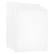 Painting Canvas Panels, 3 Pack 10x10 Inch Rectangle Blank Art Board, White