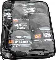 9pcs Car Wash Cleaning Kits Cleaning G s/to/Rags/Applicator Pad/S ES/Wheel Brushes for Car Washing Grey