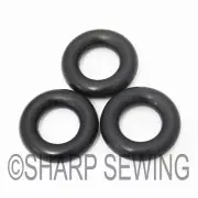 3 BOBBIN WINDER RUBBER FRICTION TIRE RING 15287 ELNA BERNINA BROTHER JANOME