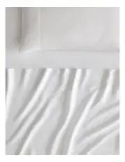 [Sheridan] Abbotson Fitted Sheet in White