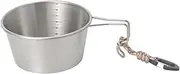 Aymzbd Camping Cup Camping Bowl Portable Tableware for Fishing Camping Backpacking, 600ml