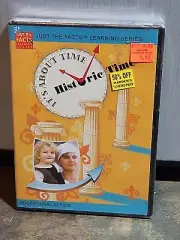 JUST THE FACTS IT'S ABOUT TIME HISTORIC TIME DVD Grade 2-3