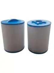 Swim spa filters: upper and lower