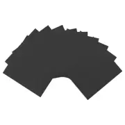 Foam Sheets Crafts 10x10 Inch 3mm EVA Craft Foam Paper Sheets, Black, 10 Sheets