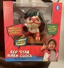 Ryan's World Kid's Alarm Clock with Bluetooth colors Speaker Red Titan Brand New