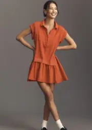 Anthropology Daily Practice NWT Offsides Mini Dress, $108, Size XS