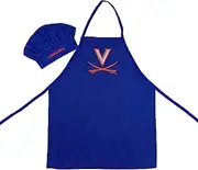PRO SPECIALTIES GROUP INC Virginia Cavaliers Chef Hat & Apron Navy