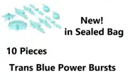 LEGO Power Burst Pack Set Trans Blue Wizard Witch Spells Hand Weapons Minifigure