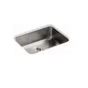 KOHLER 3332-NA Undertone Undercounter Kitchen Sink, Stainless Steel