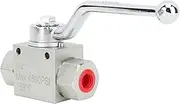 Stainless Steel Pressure Washer Ball Valve Kit High Pressure Quick Connect Fittings 4500 PSI Hose Accessories for Efficient Cleaning (1/4in)