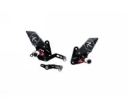 LIGHTECH Adjustable Rearsets R Version FTRYA017R for Yamaha MT-09 2021 > 2024