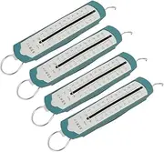 [LJCM] Spring Dynamometer, High Accuracy Portable Spring Scale 4pcs High Performance for Teaching Demonstration (1N)
