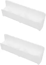 WHAMVOX 2pcs Shoe Storage Shelf Bathroom Slipper Wall Mount Wall Hanging Rack for Shoes