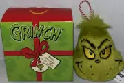 Official 2024 McDonalds UK Exclusive Holiday The Grinch Plush Ornament IN STOCK