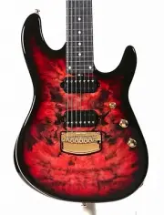 MUSIC MAN Jason Richardson 7-string Cutlass - Rorschach Red- High end 7 string!