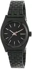 New Nixon A399957-00 Time Teller Watch Women's All Black/Rose Gold