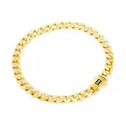 14k Yellow Gold Royal Monaco Miami Cuban Link 6mm Chain Bracelet Box Clasp 7.5"