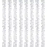 6.6Ft Feather Boa, 8 Pcs Artificial Fluffy Feather Boas, White