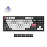 Keychron Q3 HE Magnetic Custom Keyboard (Black) (Gateron Double-Rail Nebula Switch)