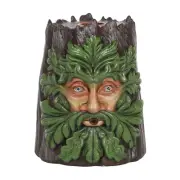 Spirit of the Trees Green Man Backflow Incense Burner Ornament