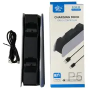 KJH Dual PS5 Controller Charging Dock with LED Indicator – Fast USB Charging
