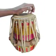 1900's Old Vintage Antique Wooden Rare Dayan Tabla / Tabor Musical / Instrument