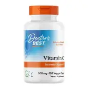 Vitamin C with Quali 500 mg 120 Veggie Caps By Doctors Best