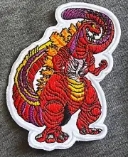 SHIN GODZILLA monster 4" Embroidered figure PATCH action vs KING Kong Mothra