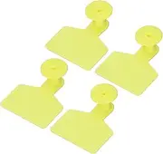Depisuta Cattle Ear Tag, 100 Pieces Animal Identification Ear Tags, Animal Marking Equipment for Goat, Sheep, Cattle, Cows, Pigs