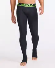CLEARANCE!! 2xu Compression Power Recovery Tights (Black/Nero)