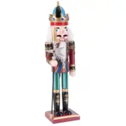 Nutcrackers Puppet Ornaments Mini Tabletop Christmas Tree for Kids Child