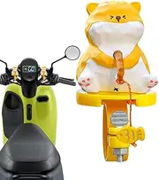 Motorcycle Accessories Funny | Cartoon Fishing Cat Cycling Handlebar Figurine | Bicycles Accessories, Dashboard Decoration, Creative Jump Up Spring Toys for Kids