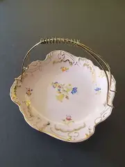 H&C/karlovarsky 24K GOLD Serving Dishe With Certificate Of Authenticity