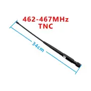 NEW BLACK ROD ANTENNA SOCKET 462-467MHZ TNC FOR TRIMBLE TOPCON SOUTH GPS RTK