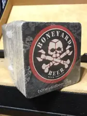 100 BONEYARD BREWERY New Unopened Coasters Retro c2010 Beer Bend OR IPA