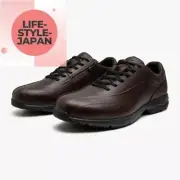 MIZUNO LD40 VII B1GC2401 58 Dark Brown Men Long-distance Walking Leather 3E Shoe