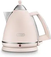 [De'Longhi] Argento Flora KBX3016.PK Kettle, 360 Swivel base & cord storage, Pink