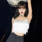 LISA同款韓國女團BLACKPINK表演服女學生流蘇爵士舞打歌服舞蹈服