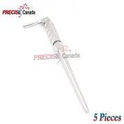 Set Of 5 Scalpel Handle (Adjustable) Dental Surgical Instruments