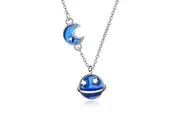 Blue Cosmos Necklace