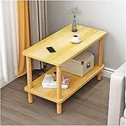 Coffee Table Side Table Modern Minimalist Coffee Table Small Apartment Simple Living Room Nordic Style Small Square Table Home Bedroom Sofa Corner Table Center Table for Living Room Furniture (Color(