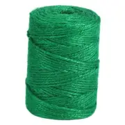 Jute Garden Twine, 328 Feet 3mm Heavy Duty Tomato Twine, Green Plant Ties for